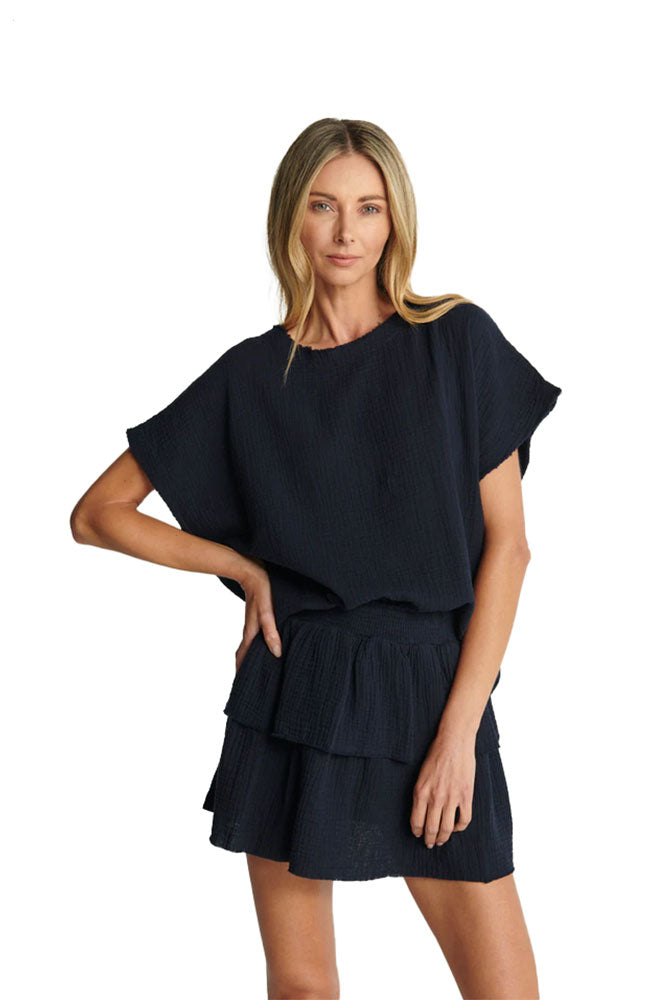 Rhianna Popover in Navy
