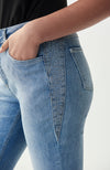 Stone Embellished Jeans