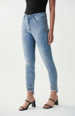 Stone Embellished Jeans