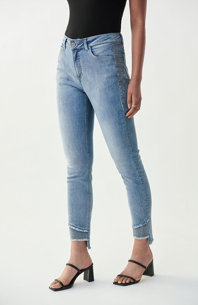 Stone Embellished Jeans