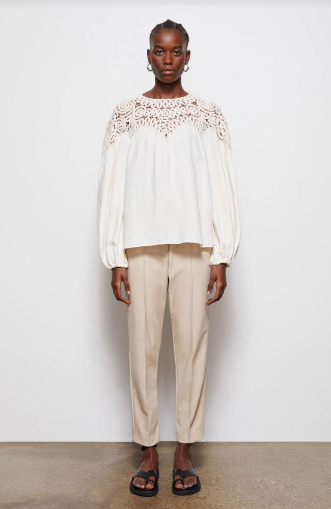 Pauline Vegan Crop Pant