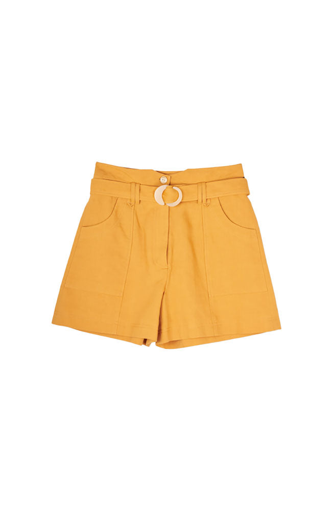 Winn Draped Linen Shorts