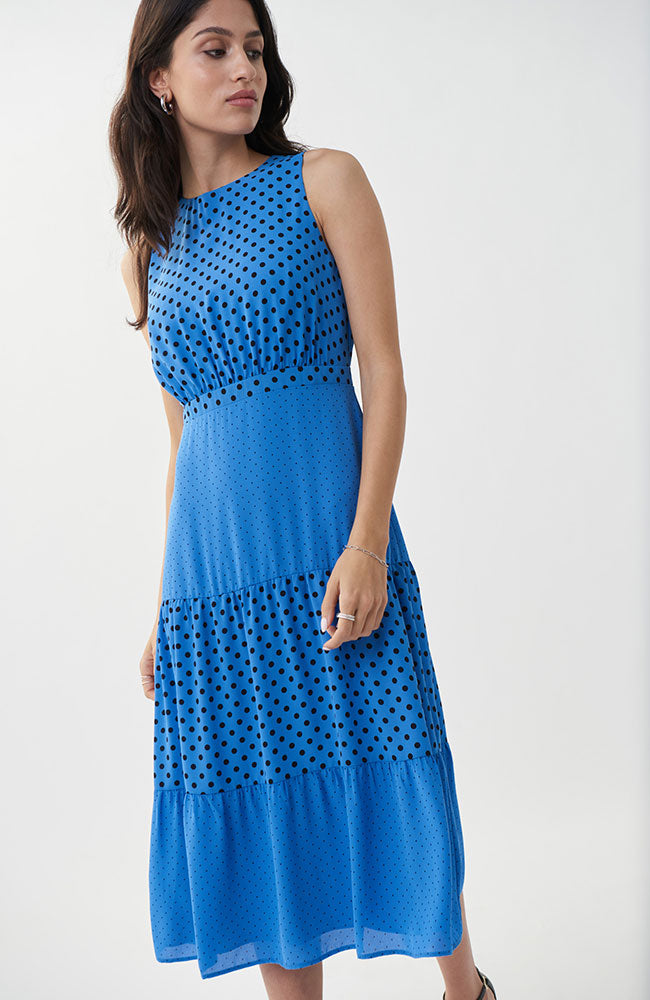 Polka Dot Sleeveless Dress