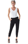 Capri Pant with Lattice Hem