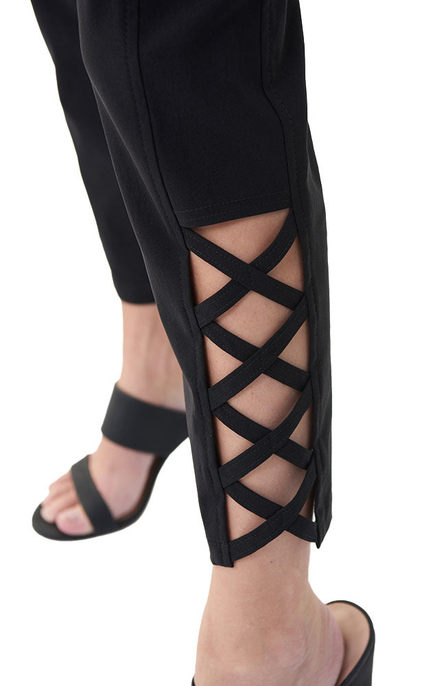 Capri Pant with Lattice Hem
