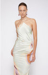 Hansel Marble Satin Gown
