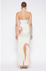 Hansel Marble Satin Gown