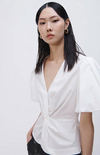 Rebel Cotton Poplin Top