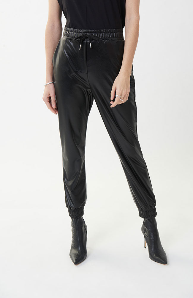 Leatherette Pullon Jogger