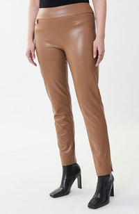 Pleather Wide Waist Pant
