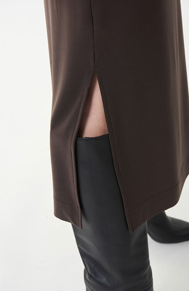 Turtleneck Sweater Midi Dress 47"