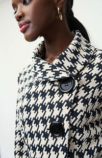 Bell Sleeve Big Button Jacket