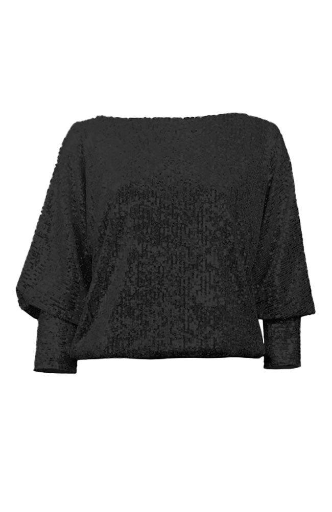 Sequin Long Sleeve Top