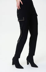 Stone Embellished Cargo Pant