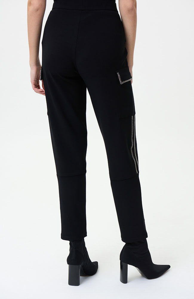 Stone Embellished Cargo Pant