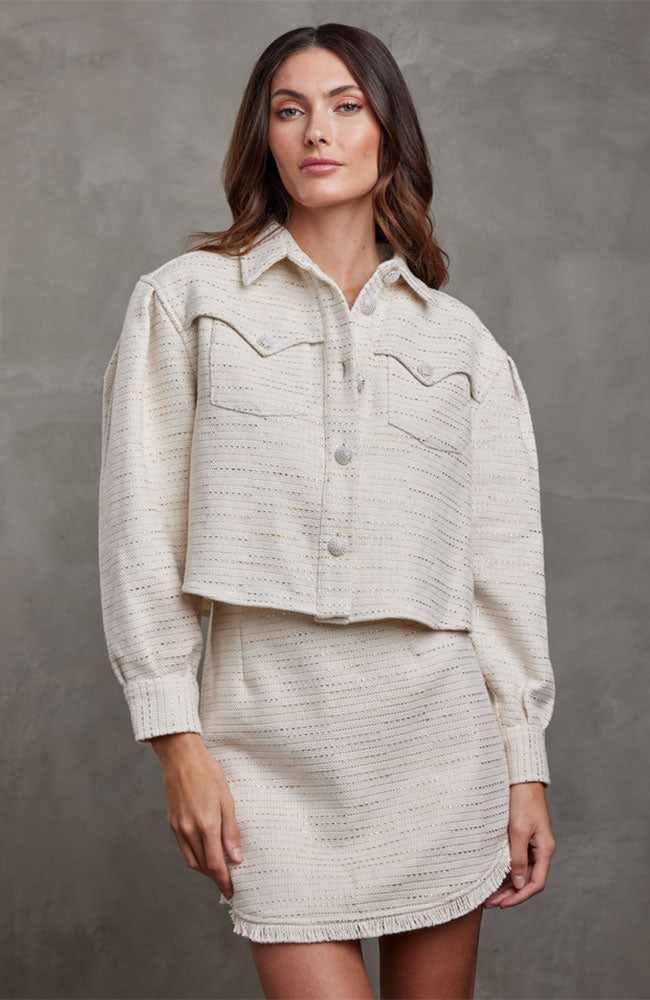 Noella Jacket in Winter White