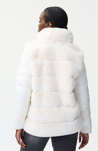 Faux Fur Bodice Jacket