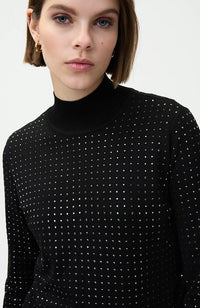 Studded Classic Turtleneck