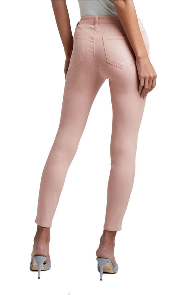 Margot H/R Skinny in Dusty Pink Coated