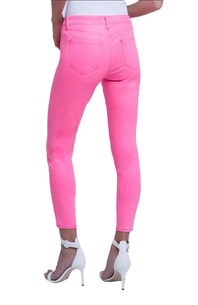 Margot H/R Skinny in Rose Coated