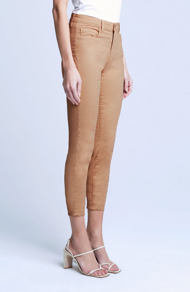 Margot High Rise Skinny in Camel