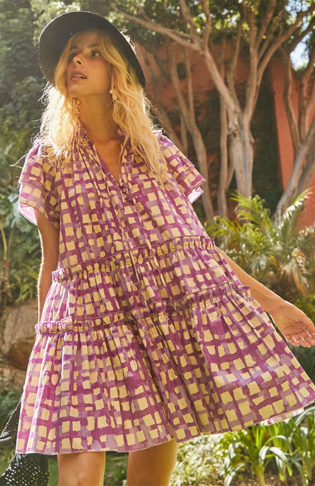 Merritt Dress in Lavender