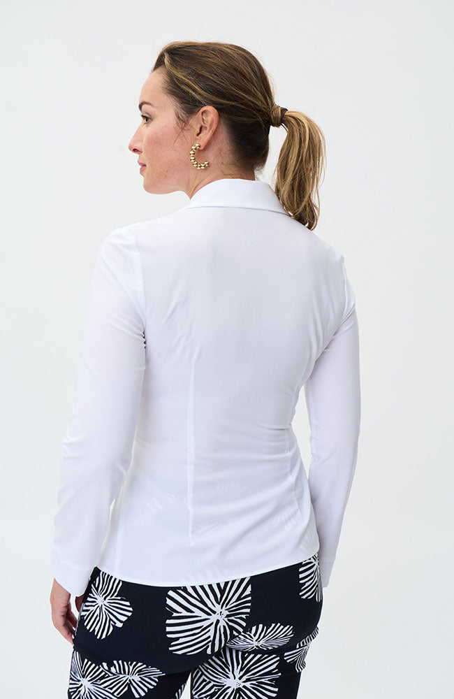 Wrap Button Blouse