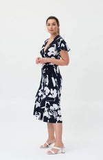 Faux Wrap Dress