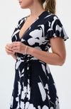 Faux Wrap Dress