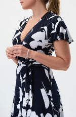 Faux Wrap Dress