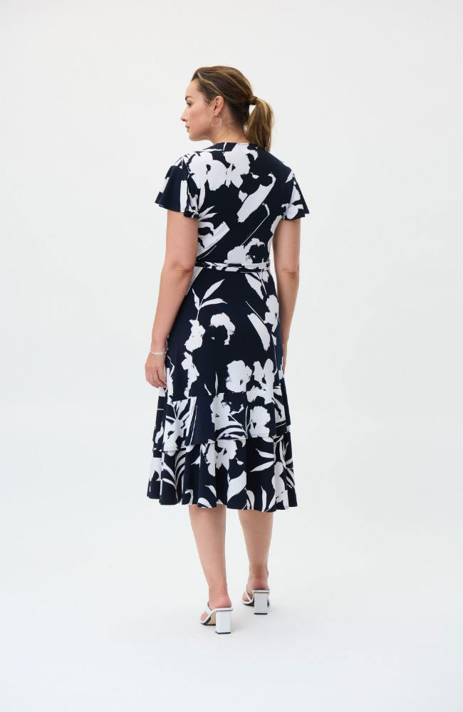 Faux Wrap Dress