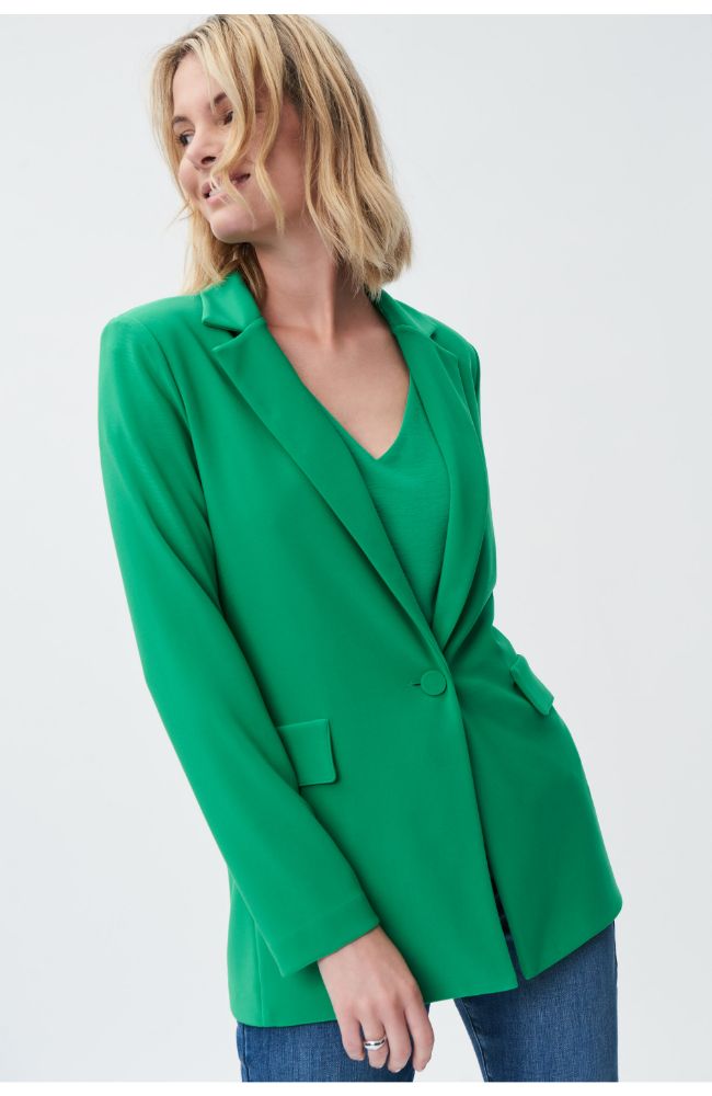 Single Button Blazer
