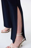 Slit Side Pant in Midnight
