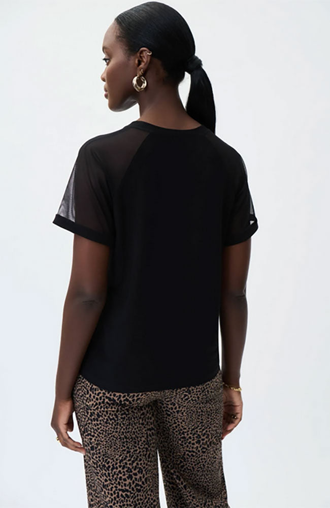 Mesh Sleeve Top
