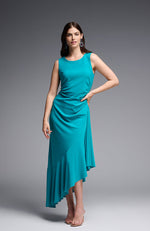 Sleeveless Flounce Bottom Dress
