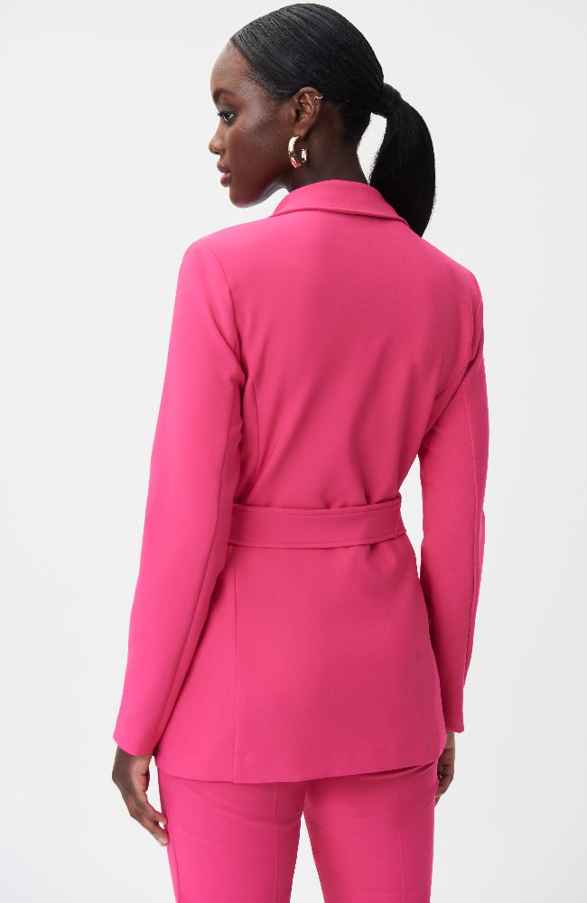 Large Buckle Belted Blazer