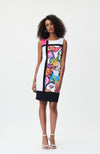 Face Print Dress