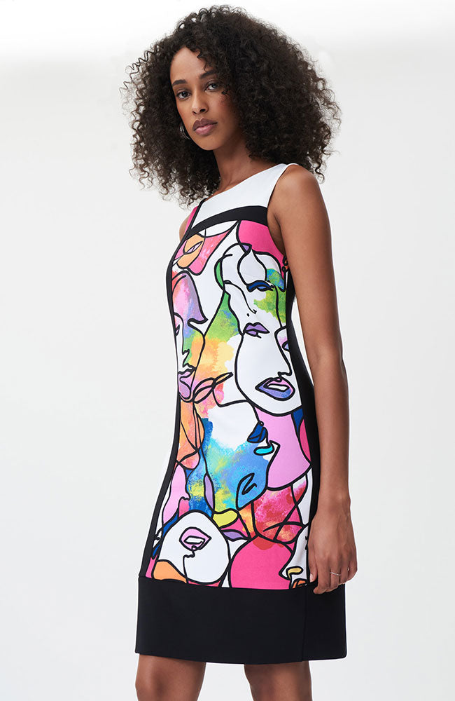Face Print Dress