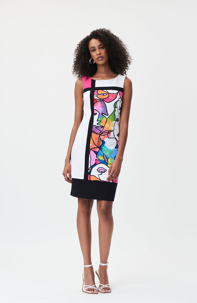 Face Print Dress