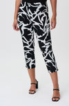 Black White Cropped Pant