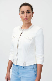 Patch Pocket Studded Jacket