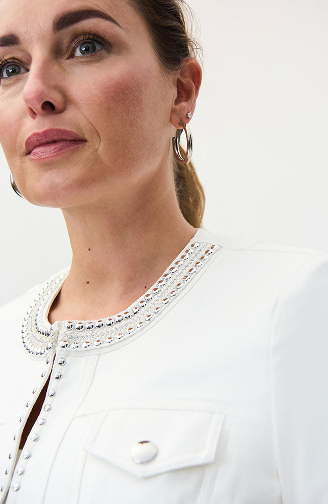 Patch Pocket Studded Jacket