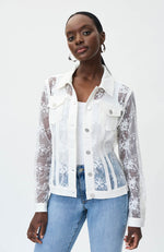 Denim Lace Jacket