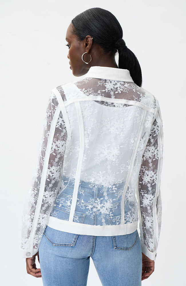 Denim Lace Jacket