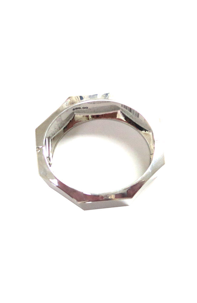 Silver Hex Bracelet