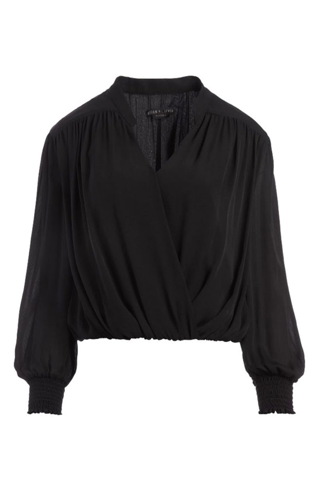 Celia Smocked Cuff Blouse