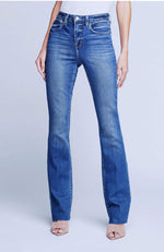Ruth High Rise Straight Jean in Cambridge