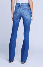 Ruth High Rise Straight Jean in Cambridge