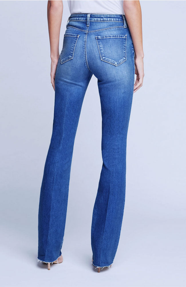 Ruth High Rise Straight Jean in Cambridge