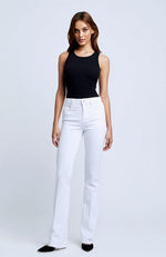 Ruth HR Straight Jean in Blanc